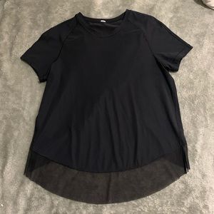 Open back lululemon short sleeve